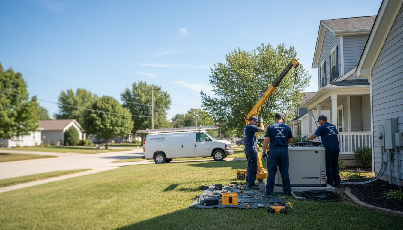 Generator Installation in Sand Springs, OK near me
